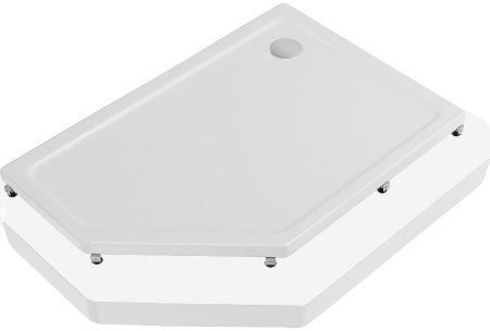 Акриловый поддон для душа Creto Pegas 120х80 L 7-1005 Белый 
