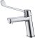 Смеситель для раковины с хирургической ручкой  Splenka S08.10, хром 