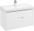 Тумба под раковину Aquaton Оливия 90 1A254401OL010 подвесная Белая матовая 