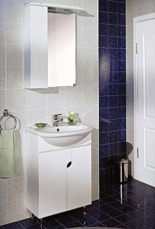 Тумба под раковину Aquaton Панда 46 1A053701PD010 Белая 