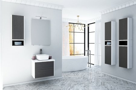 Тумба под раковину Aquaton Брук 100 1A202101BCDF0 подвесная Дуб феррара 