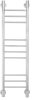 Полотенцесушитель электрический узкий Energy Ergo2 P 1050x300, форма лесенка прямая, цвет хром, скрытое/наружное подключение, 1050мм x 334мм 
