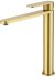 Смеситель для раковины высокий Raglo R10.15.03, золотой сатин 
