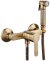 Гигиенический душ со смесителем Frap H41 F2041-4 Бронза 