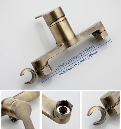 Гигиенический душ со смесителем Frap H41 F2041-4 Бронза 