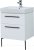 Тумба с раковиной Aquanet Nova 60 белый (2 ящика) 