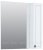 Зеркало-шкаф Aquanet Эрвин 80 белый 