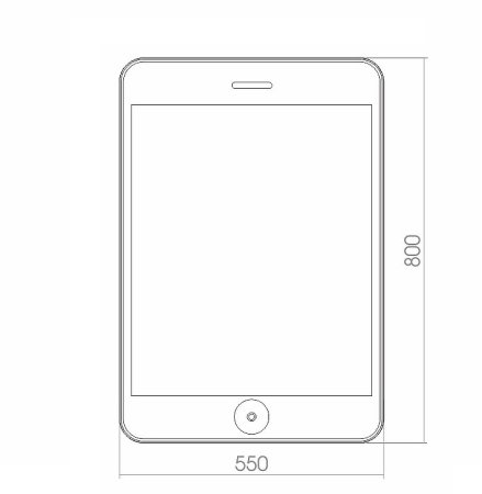 Зеркало Azario Адам 55 ФР-00001373 с подсветкой с сенсорным выключателем 