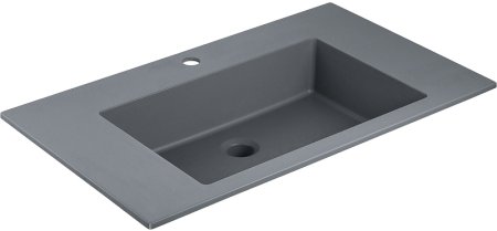 Раковина Vincea 80 VCB-13800G Серая матовая 