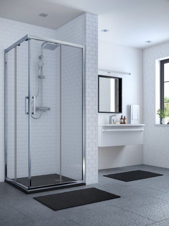 Душевая система Ideal Standard Ideal Rain Cube Evo A6985AA Хром 