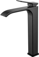 Смеситель для раковины высокий Shevanik S4011H, черный