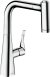 Смеситель Hansgrohe Metris M71 14834000 для кухонной мойки, хром 