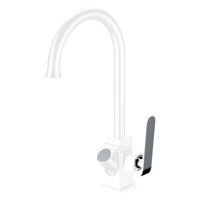 Смесители для кухни Ganzer GZ26025F Белый 