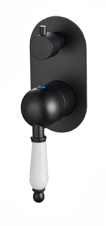 Душевая система Boch mann Marbella Top Nero встраиваемая, черная 