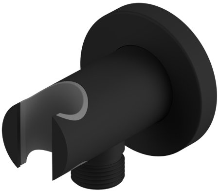 Душевая система Whitecross Y black YSET11BL с термостатом Черная матовая 