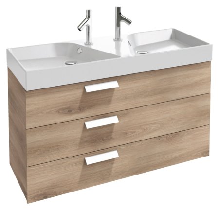 Раковина Jacob Delafon Rythmik EXM112-Z 120 см двойная 