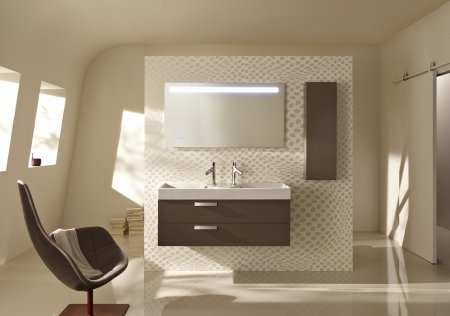 Раковина Jacob Delafon Rythmik EXM112-Z 120 см двойная 