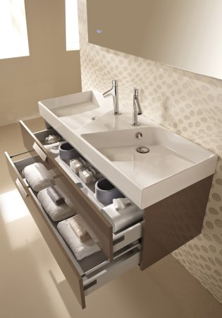 Раковина Jacob Delafon Rythmik EXM112-Z 120 см двойная 