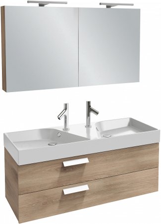 Раковина Jacob Delafon Rythmik EXM112-Z 120 см двойная 