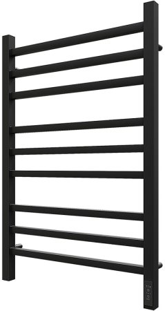 Электрический полотенцесушитель Point Вега PN71858B П9 500x790 диммер справа Черный матовый 