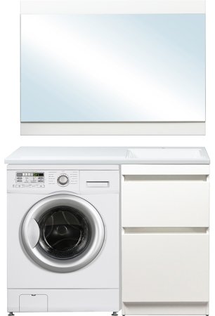 Зеркало Style Line Даллас 115 Люкс Белое 