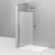 Душевая перегородка Cezares Liberta-L-1-115-120-C-Cr стекло прозрачное, кронштейн 120 см 