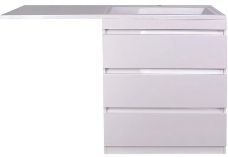 Тумба под раковину Style Line Даллас 150 СС-00002305 Белый глянец 