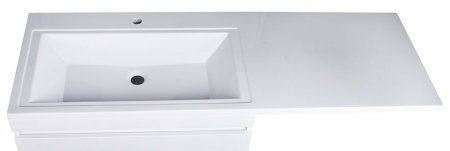 Тумба под раковину Style Line Даллас 150 СС-00002305 Белый глянец 