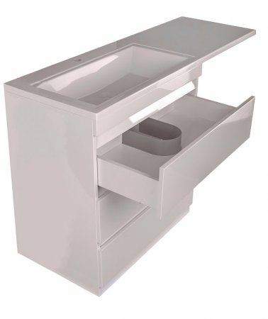 Тумба под раковину Style Line Даллас 150 СС-00002305 Белый глянец 