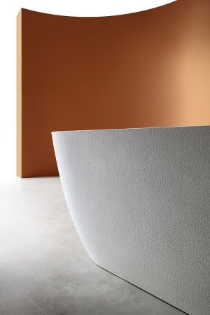 Ванна из искусственного камня Abber Frankfurt 170x75 AM9941 Белая без гидромассажа 