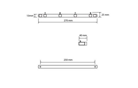 Крючок Bemeta Dark 104606100 черный 