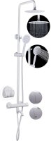 Душевая система с термостатом FASHUN A52426-8, белый