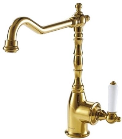 Смеситель для кухни Bravat Art F775109G-1, золото 