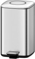 Ведро для мусора WeltWasser WW ME Wally MT 12L 10000006133 Хром матовый