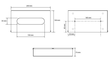 Держатель салфеток Bemeta Dark 102303020 черный 