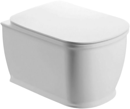 Унитаз BelBagno Prado BB10150CH подвесной без сиденья 