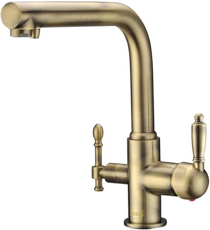 Смеситель для кухонной мойки Zorg Clean Water ZR 313 YF-33 BR 