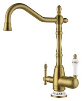 Смеситель для кухонной мойки Zorg Clean Water ZR 312 YF-50-BR