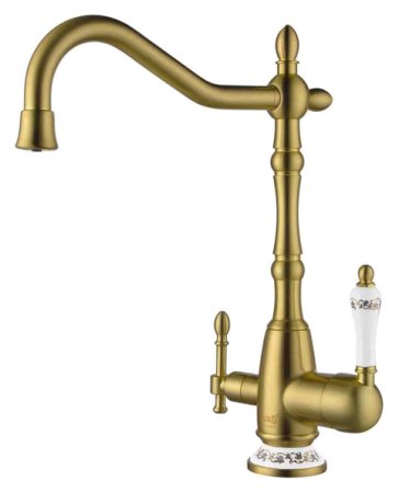 Смеситель для кухонной мойки Zorg Clean Water ZR 312 YF-50-BR 