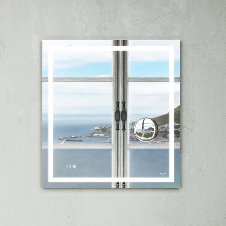 Зеркало AM.PM Gem 65 M91AMOX0653WG с подсветкой с механическим выключателем 