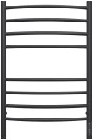 Полотенцесушитель электрический Terminus Классик П8 50х80 КС, черный муар