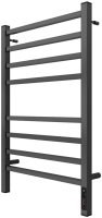 Полотенцесушитель электрический с диммером Terminus Ватикан П8 50х80, графит