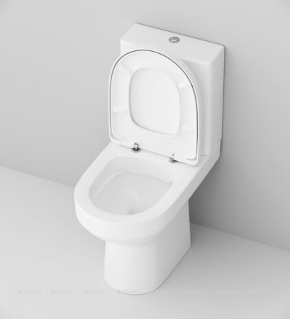 Унитаз-компакт напольный AM.PM Spirit 2.0 C708600WH 