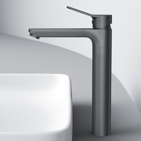 Смеситель для раковины AM.PM X-Joy F85A92022 Черный матовый 