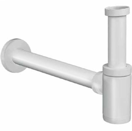 Сифон для раковины CeramaLux C-057W(GWBC-036) Белый глянцевый 