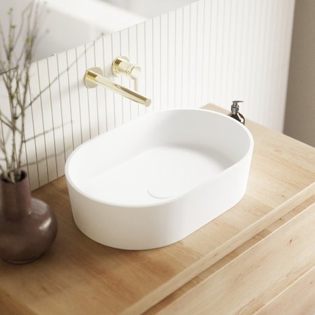 Раковина-чаша Whitecross Emerald 55 0704.055037.200 Белая матовая 