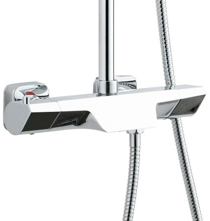 Душевая система Bond Cube B03-9400 с термостатом Хром 