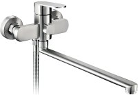 Смеситель для ванны Frap H805 F22805 универсальный Нержавеющая сталь