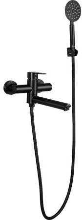 Смеситель для ванны Frap H801 F32801-6 универсальный Черный матовый 