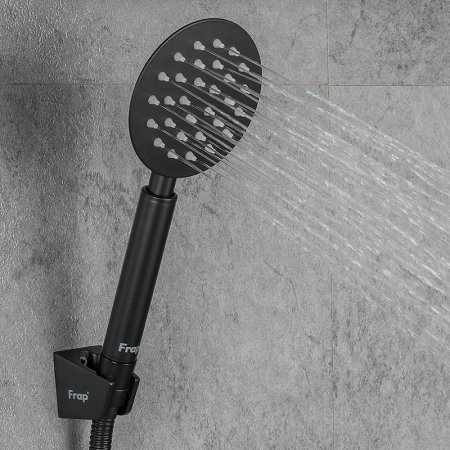 Смеситель для ванны Frap H801 F32801-6 универсальный Черный матовый 